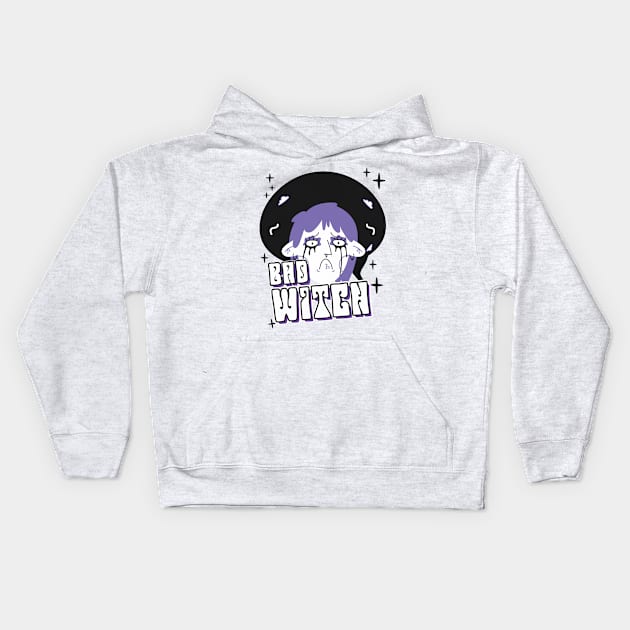 bad witch Kids Hoodie by ArtStopCreative